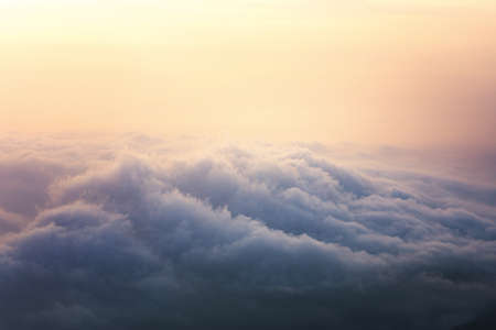 Majestic sunset in the mountains landscape. Dramatic skyの写真素材