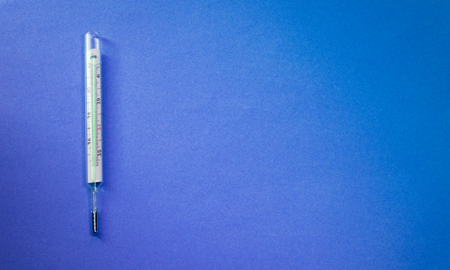 medical thermometer with copy space for textの写真素材