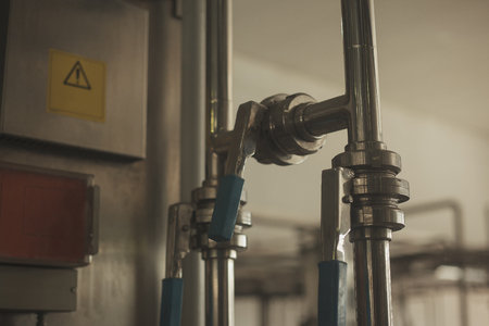 Equipment and industrial tools for the production of breweryの写真素材