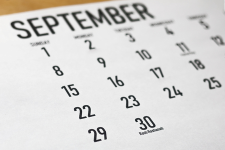 The Jewish Holiday of Rosh Hashanah - 30 September 2019の写真素材