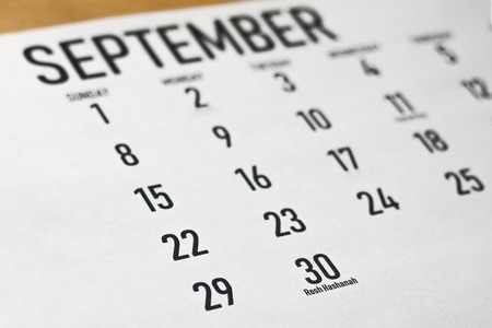 The Jewish Holiday of Rosh Hashanah - 30 September 2019の写真素材
