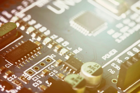 Global semiconductor shortage. Computer chip and semiconductor shortage hurting car industry...