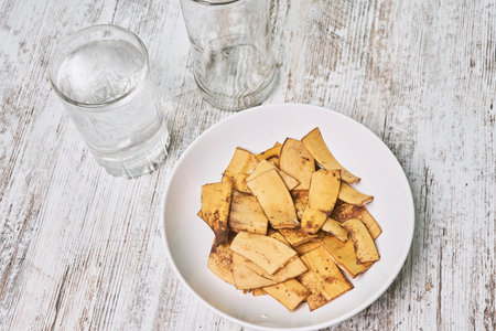 Banana peel fertilizer - cut banana peels into small pieces ready to make fertilizer. Nitrogen of...