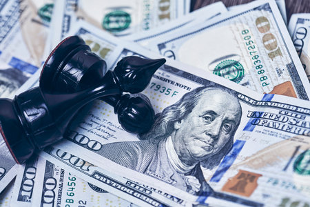 Default of financial system. Global economy recession. Russia and Ukraine conflict. Global financial...