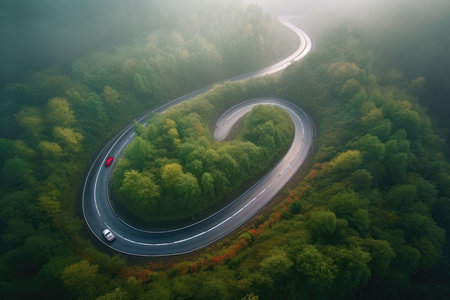 A scenic view of the beach and towering cliffs on the ocean, with waves crashing into the shore, taken from an overlook point on a sunny day. Generative Aiの素材
