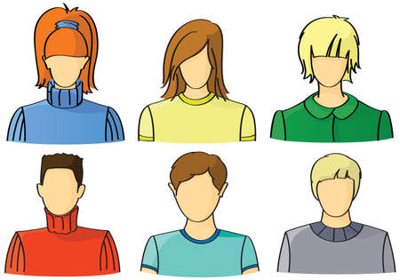 icons of office people. set 2のイラスト素材