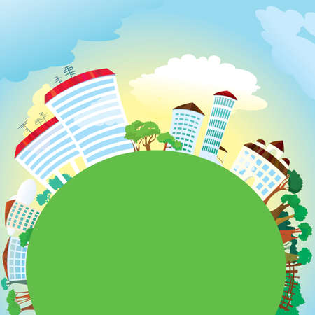  illustration of planet.のイラスト素材