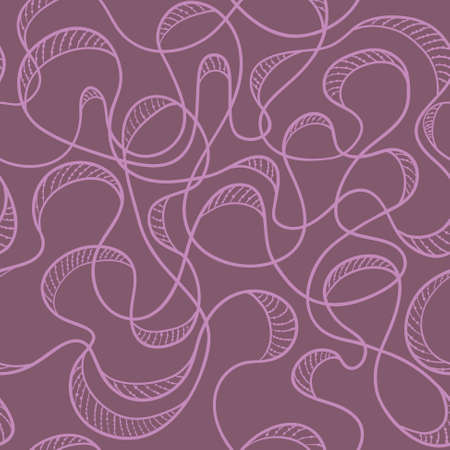 Doodle abstract seamless patternのイラスト素材