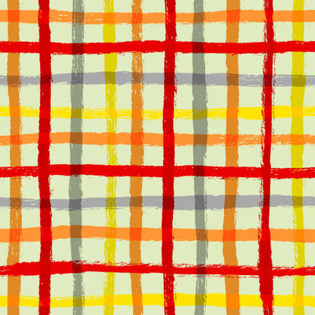 Seamless pattern with intersecting stripes. Abstract netty geometric ornament.のイラスト素材