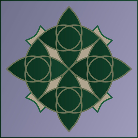Abstract sign. Vector.のイラスト素材