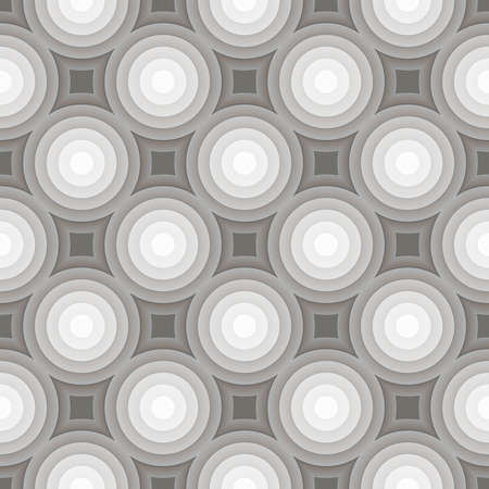 Circle gradient grey pattern background. Vectorのイラスト素材