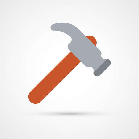 Hummer trendy color building tools icon. Vector eps 10のイラスト素材
