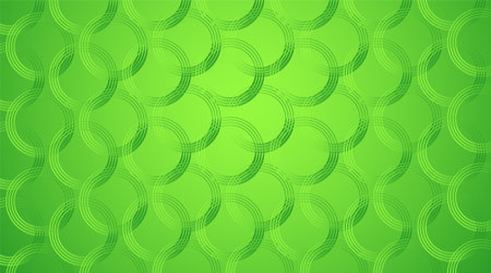 Nature green gradient circles backdrop. Abstract green blurred background. Ecology concept for your graphic design, banner or poster. Vector illustration.のイラスト素材