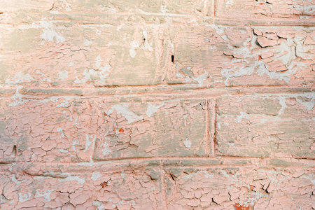 white background pink brick wall vintage old scratch textureの写真素材