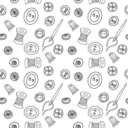 neddlework patternのイラスト素材