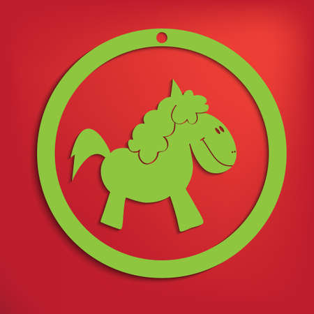 vector horse for your designのイラスト素材