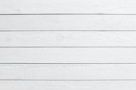 White wooden planks background.の写真素材