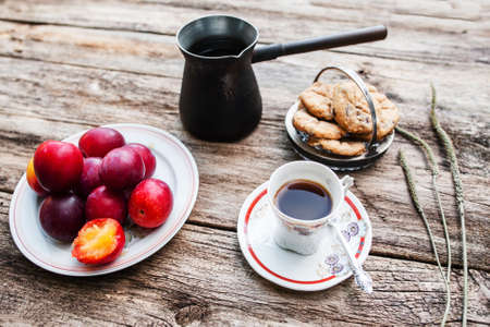 Food Breakfast Autumn Country Coziness Care Calm Cuisine Conceptの写真素材