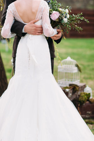 Wedding Couple Fiancee Family Love Romance Celebration Conceptの写真素材