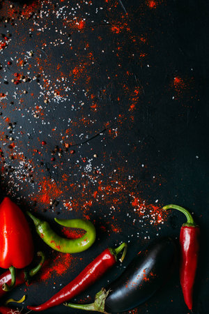Vegetable food organic pepper eggplant background vegetarian concept