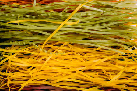 food organic vegetable pasta italian gluten-free background conceptの写真素材