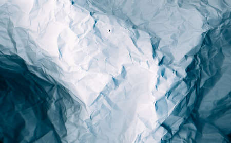 crumpled paper texture 3d effect background concept. natural materials. eco lifestyle.の写真素材