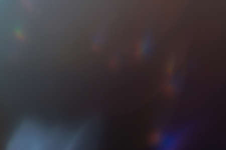 optical lens flare glow. blurry soft light sparkle. real design. plain backgroundの写真素材