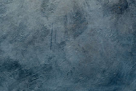 abstract art dark blue textured background. distressed dark scratched design. free space conceptの写真素材