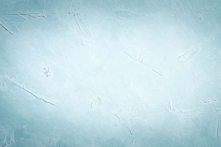 abstract art blue textured background. distressed scratched design. dark edges vignette. free space conceptの写真素材