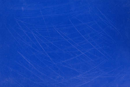 Scratches layer. Aged texture. Blue weathered retro film noise filter for photo editor.