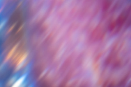 Lens flare overlay. Blur light. Beam reflection. Smooth glare texture. Defocused purple blue orange...