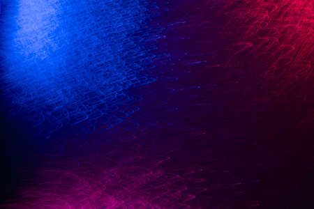 Color light overlay. Blur led glow. Electric radiance. Defocused neon blue pink purple color curves...