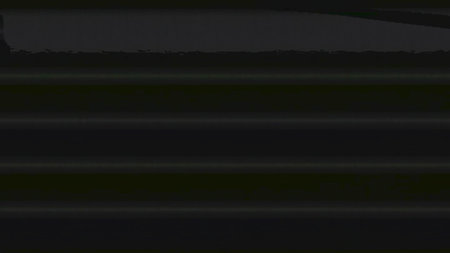 Analog glitch. System distortion. VCR recorder artifacts. Green black color stripes texture static...