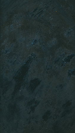 Old texture. Dirty surface. Abstract background. Dark green distressed weathered display with...