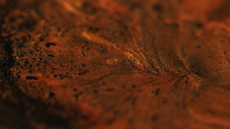 Burst flame. Smoke burning light glow. Panoramic design. Volcanic bursting. Hot molten rock. Dark red orange yellow on abstract pattern modern background.の写真素材