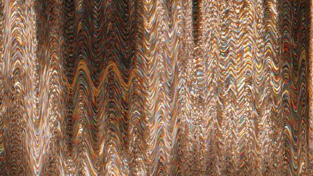 Transmission error. Static noise. Distortion overlay display rainbow color electronic artifacts...