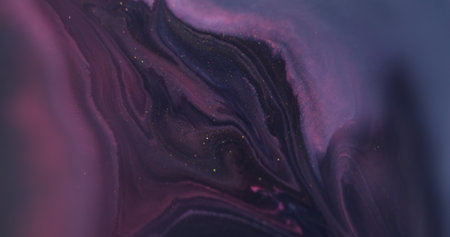 Blur water background. Ink color. Defocused purple blue cloud texture wave liquid chemical fluid...