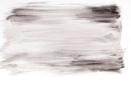 Abstract Painting Art Therapy Monochrome Black White Modern Conceptの写真素材