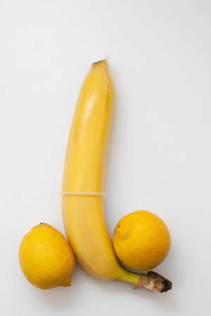 Sex Protect Contraception Condom Phallus Erection Unwanted Pregnancy Infection Conceptの写真素材