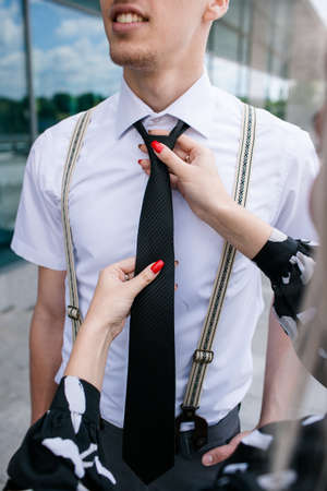 backstage photography model work photoshoot stylist fixing conceptの写真素材