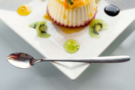food photography art gourmet restaurant dessert conceptの写真素材