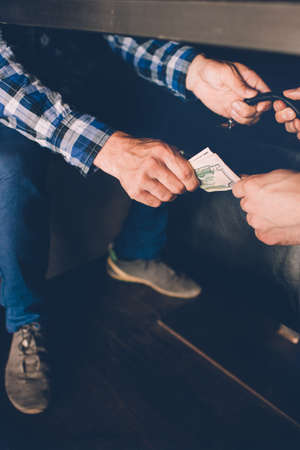 bribe corruption corporate business espionage illegal concept