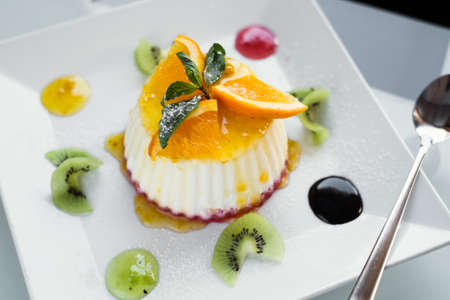food photography art gourmet restaurant dessert conceptの写真素材
