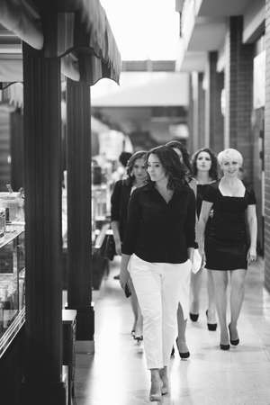 revision work team partners food concept. nutrition product quality control. black and white photo.の写真素材