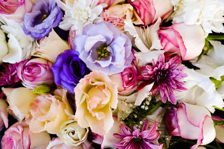 beautiful flowers assortment background concept. floristic art.の写真素材