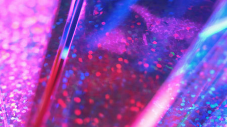 Glitter reflective background Light refractionの写真素材