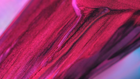 Ink background fluid mix glitter red purple