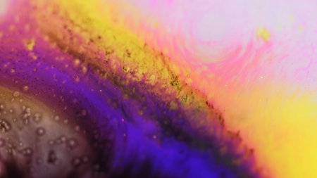 Paint splash glitter mist texture color ink wave