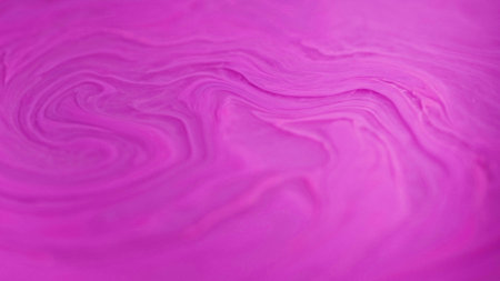 Pigment water mix liquid ornament pink ink wavesの写真素材