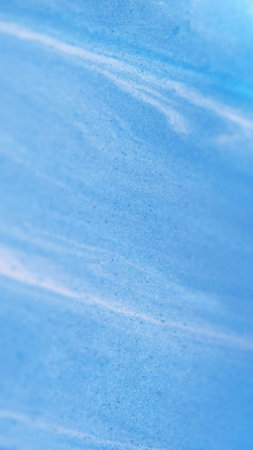 Glitter paint. Colorful texture. Abstract blue sparkles overflow monochrome ink pink sand stripes...